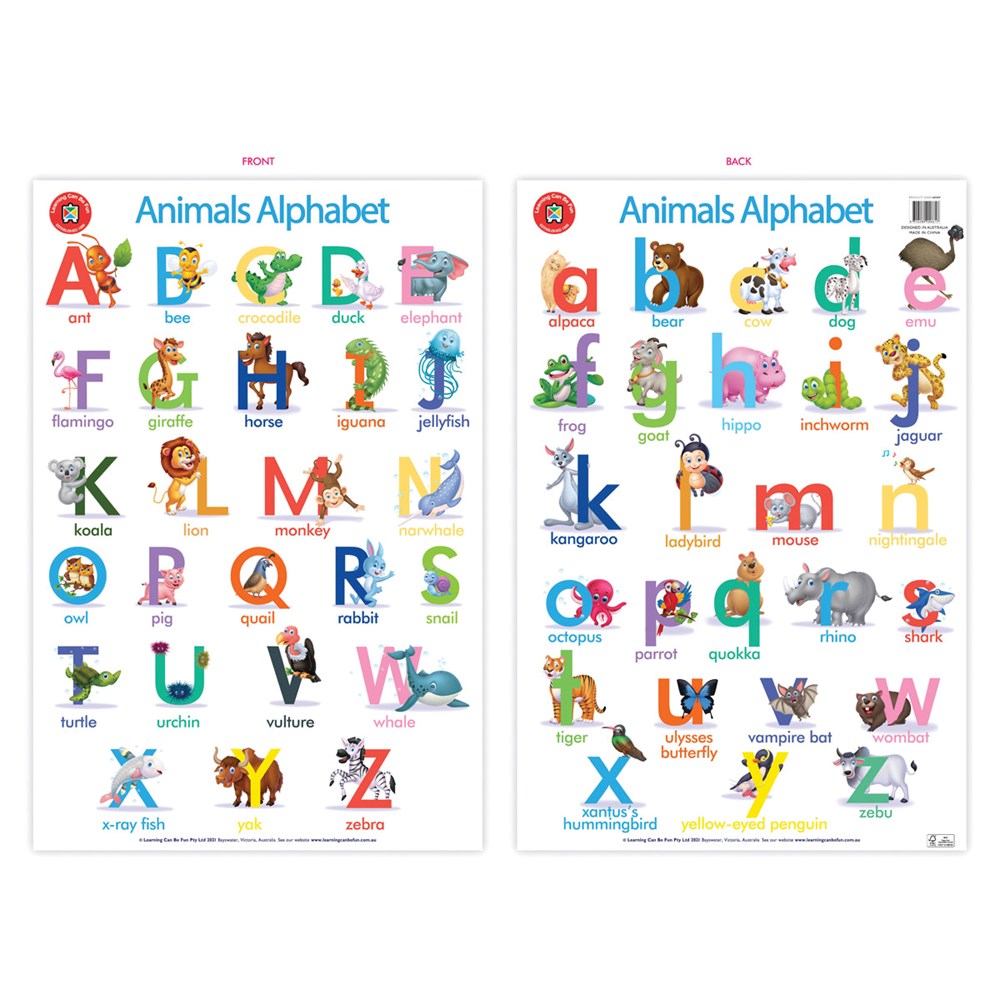 LCBF The Alphabet of Animals Poster