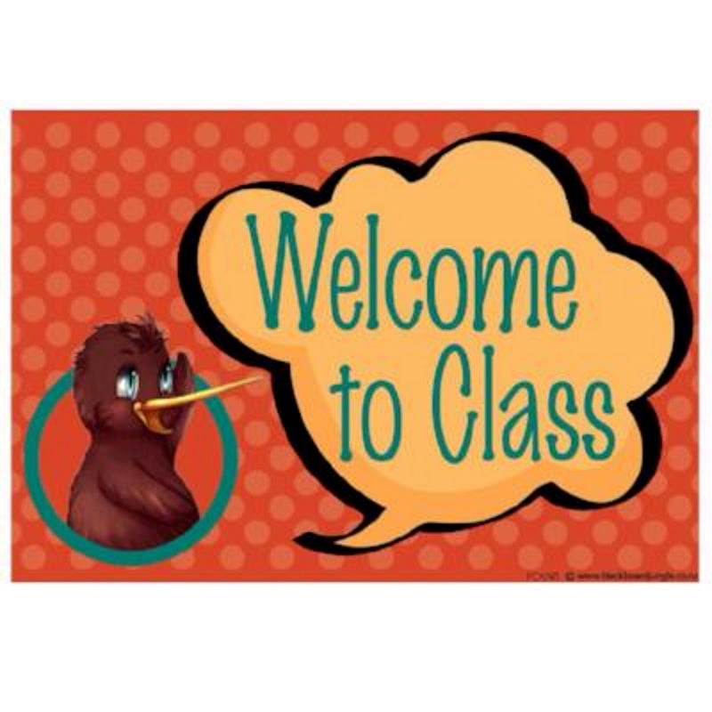 Kiwi Welcome Teacher Cards - D