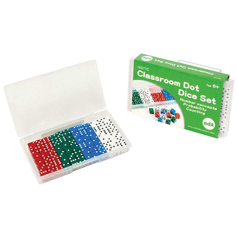 EDX Classroom Dot Dice Set of 72