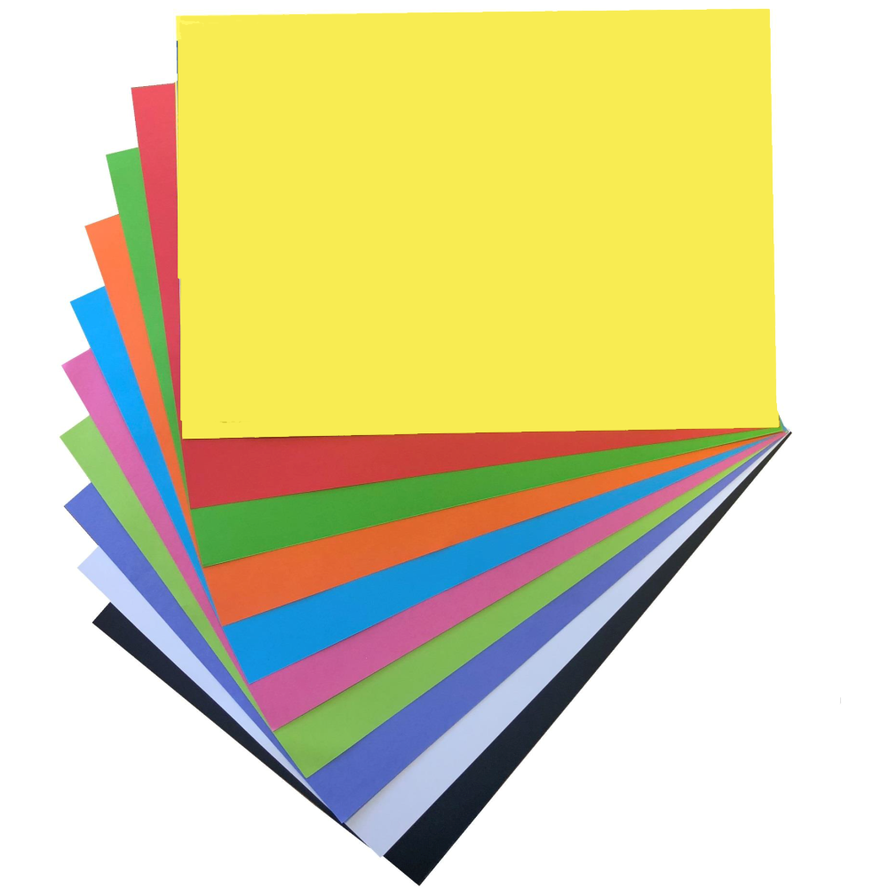 Create & Inn A2 10 Colour Card 220gsm - 100 Sheets