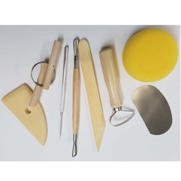 Pottery Tool Kit - 8 Piece