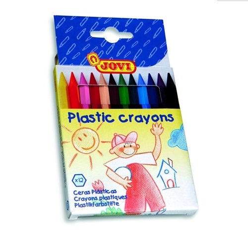 Jovi Plastic Crayons Pkt 12