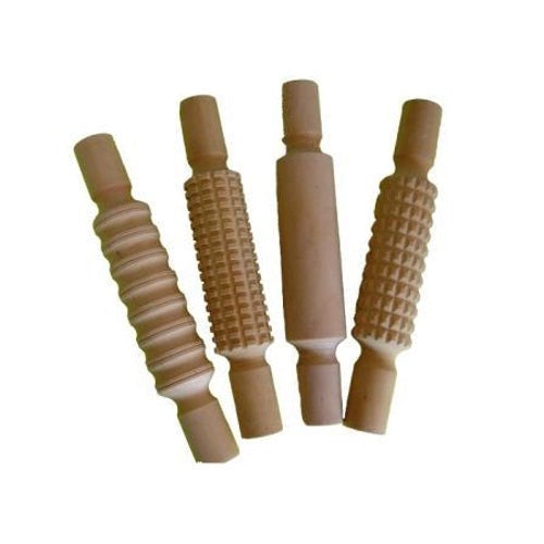 Patterned Rolling Pin -Set Of 4