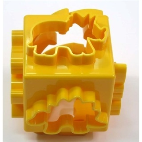 Mini Dough Cutter Cube-  Dinosaur Or Jungle