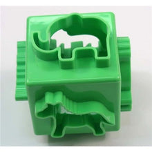 Load image into Gallery viewer, Mini Dough Cutter Cube-  Dinosaur Or Jungle
