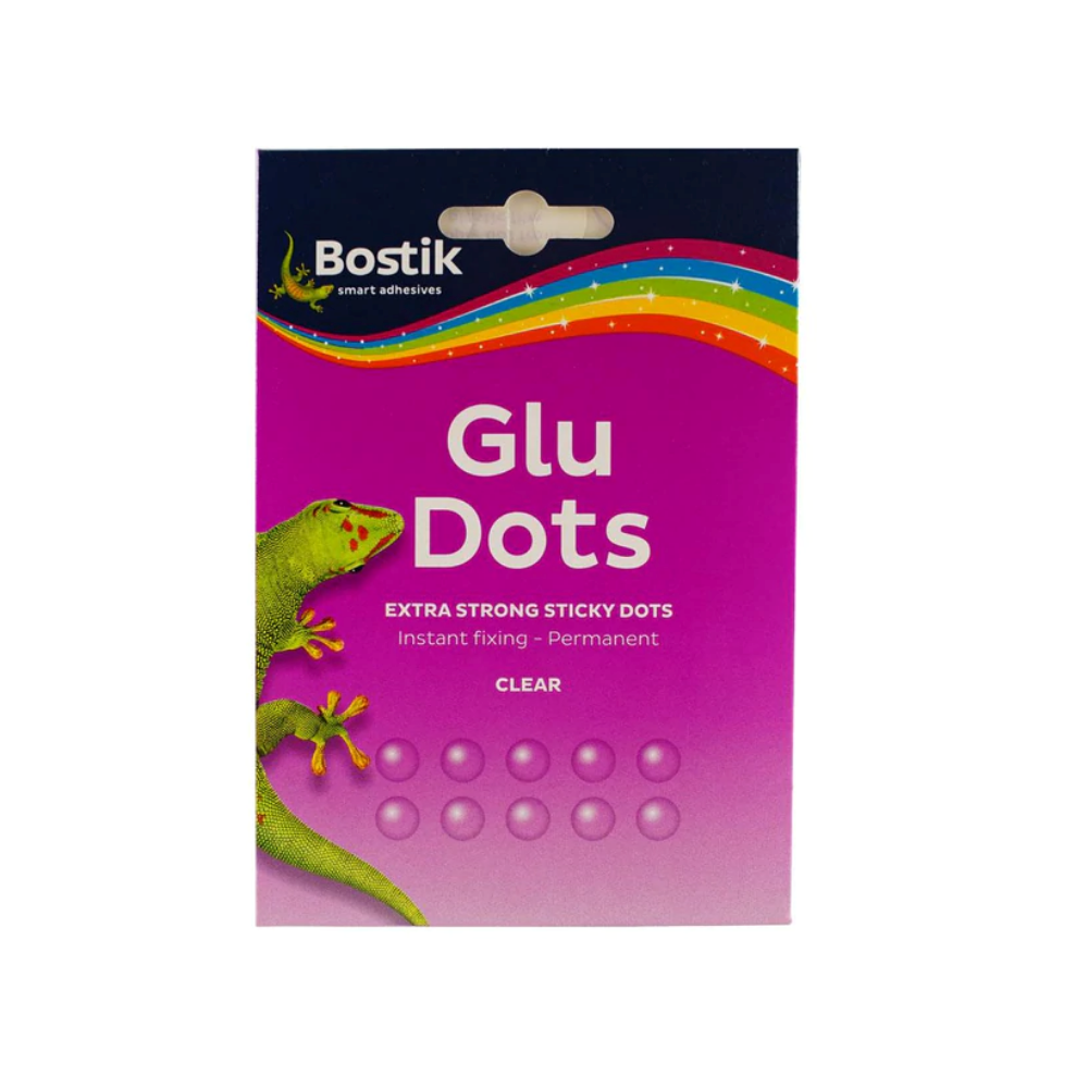 Bostik Glue Dots Permanent Pack of 64