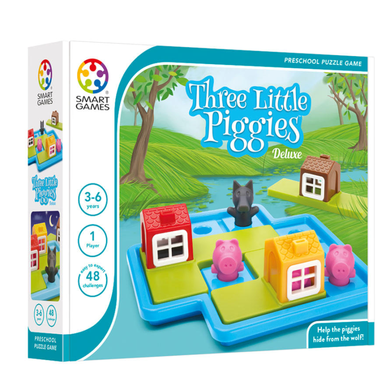 Three Little Pigs - Logic Game -  3-6 Years