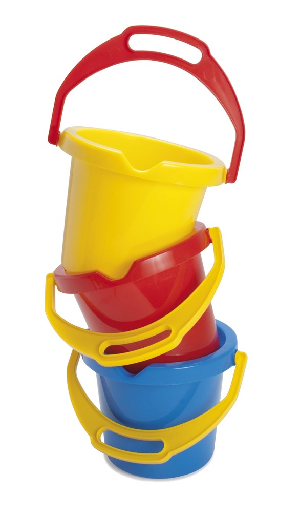 Bucket Plastic 14Cm -Coloured Pouring - 14Cm