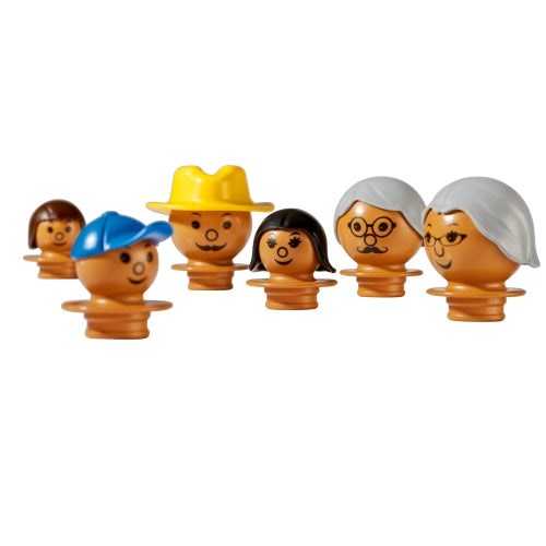 Mobilo Heads - Set Of 6