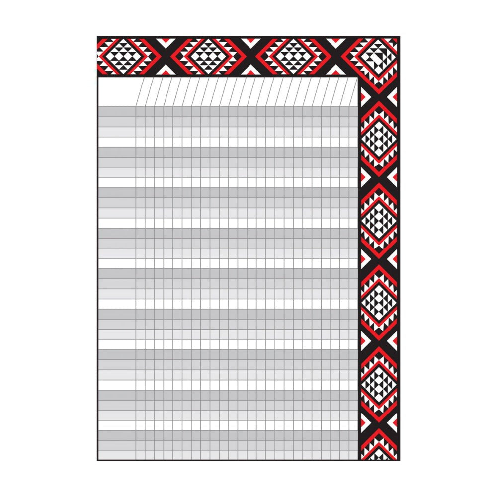 Taniko Write and Wipe Incentive Chart