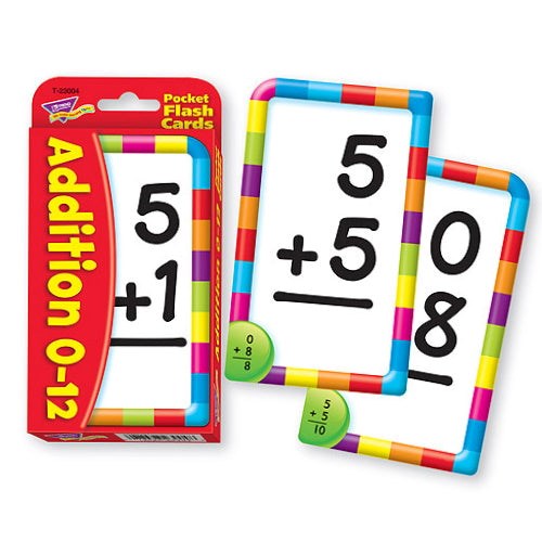 Trends Pocket Flash Cards - Addition 5Yr+