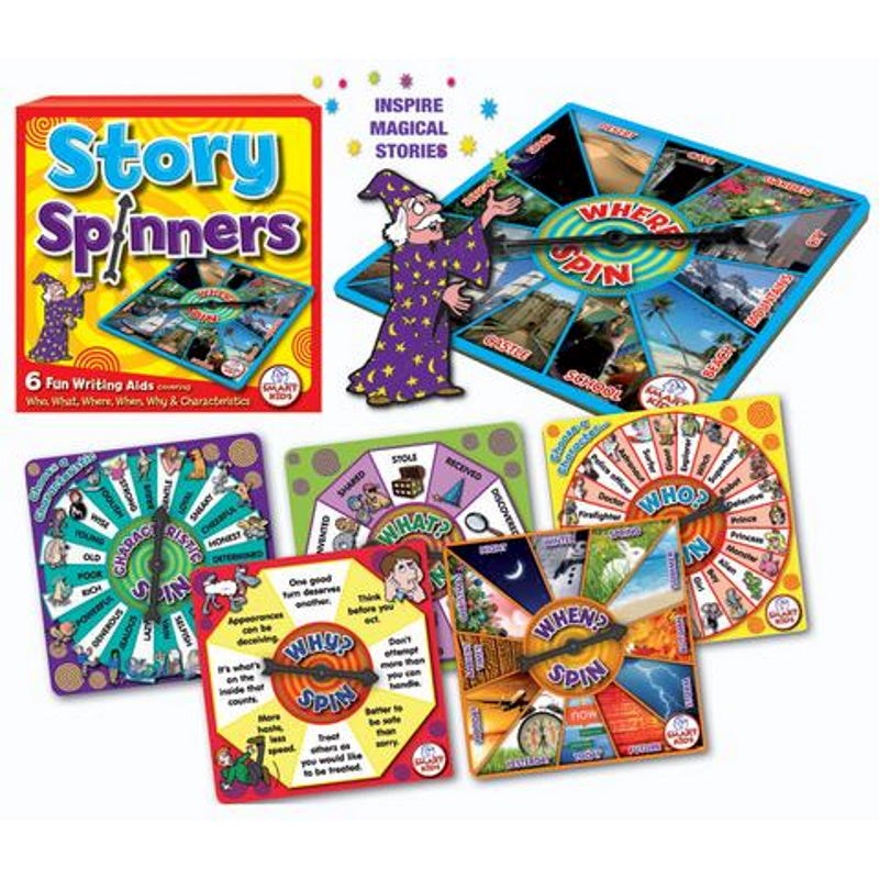 Story Spinners - Set Of 6 - 190 X 190Mm