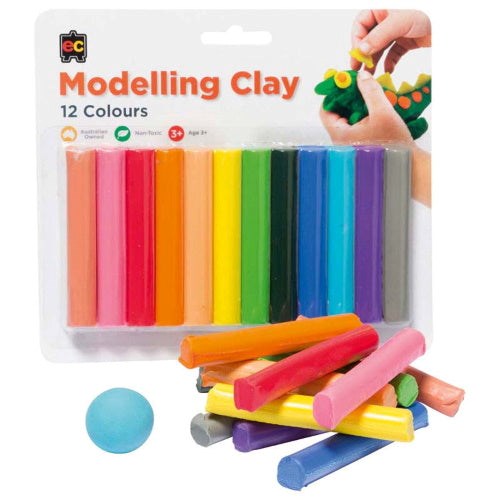 EC Rainbow Modelling Clay - Pack of 12