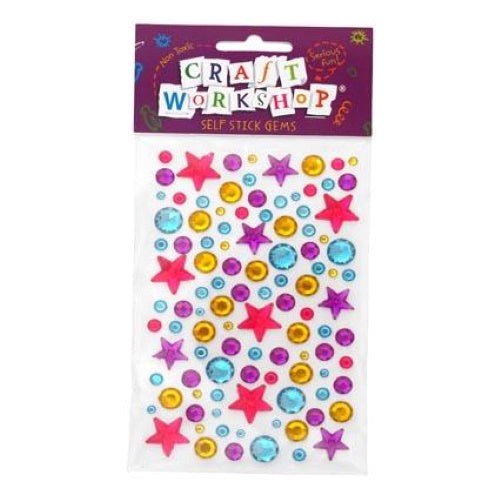 Craft Self Stick Gems & Stars