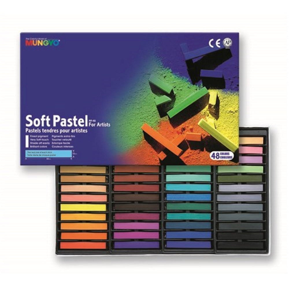 Mungyo MP48 Soft (Chalk) Pastels Pack of 48