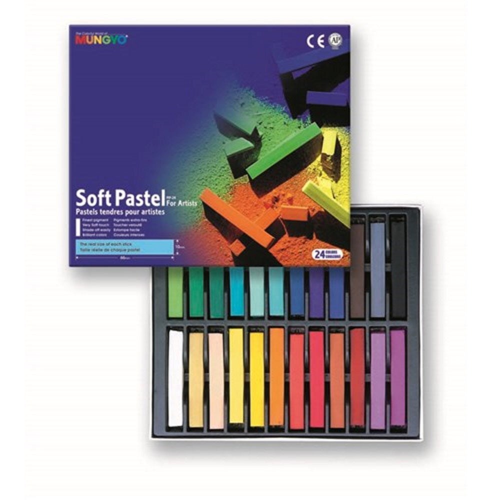 Mungyo MP24 Soft (Chalk) Pastels Pack of 24