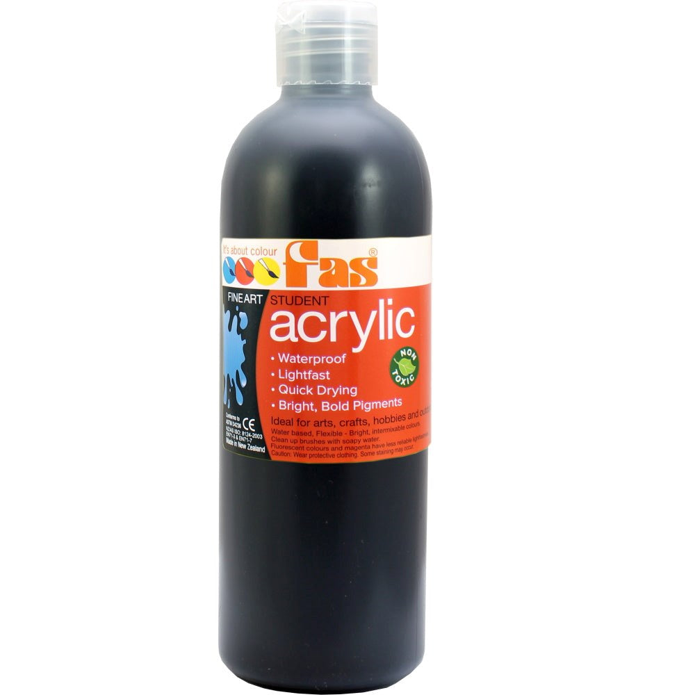 Fas Student Acrylic Paint - 500ml