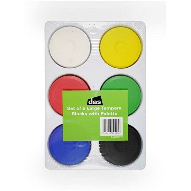 DAS X-Large Tempera  Block & Pallet Set Of 6