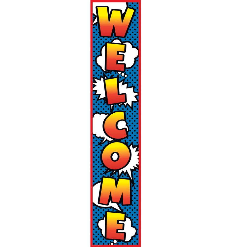 Superhero Welcome Banner - D