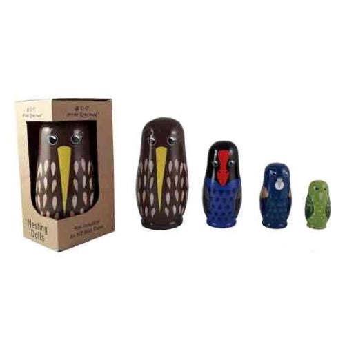 Nz Birds Nesting Dolls