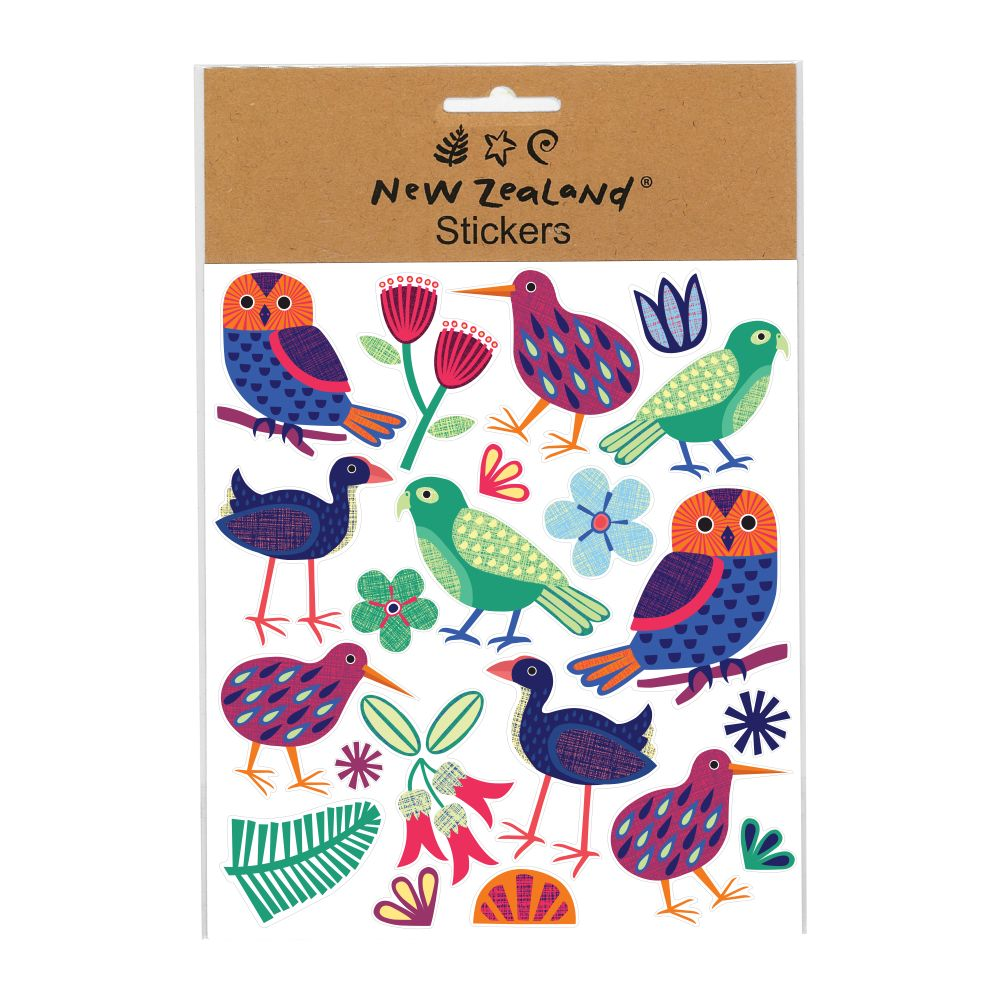 Stickers NZ Natives