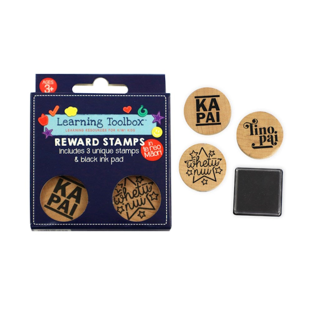 Te Reo Stamp Set 3pc+Ink