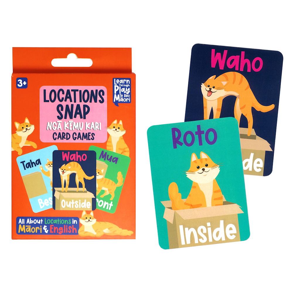 Locations Snap Te Reo Card Game