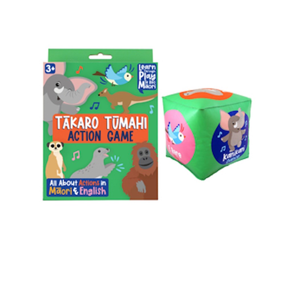 Actions in Te Reo Maori Inflatable Cube