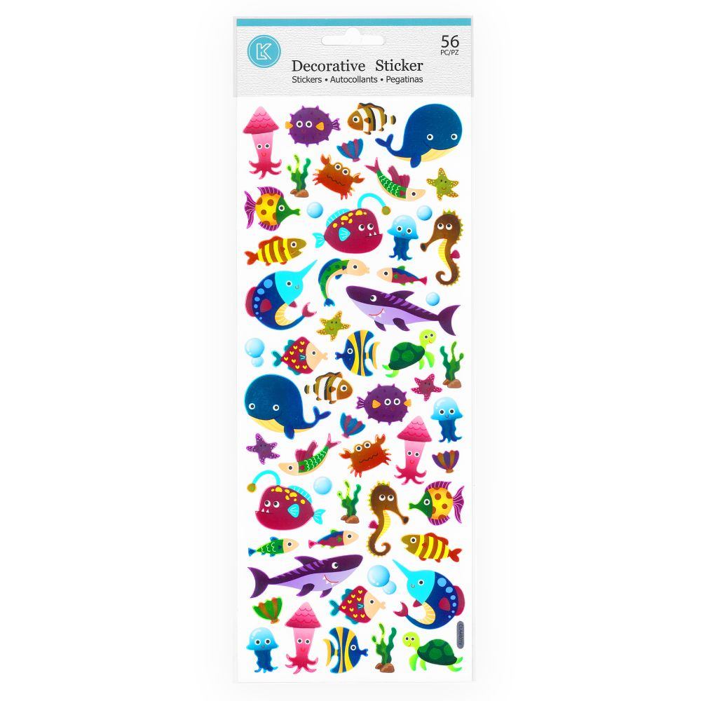 Stickers Sea Creatures