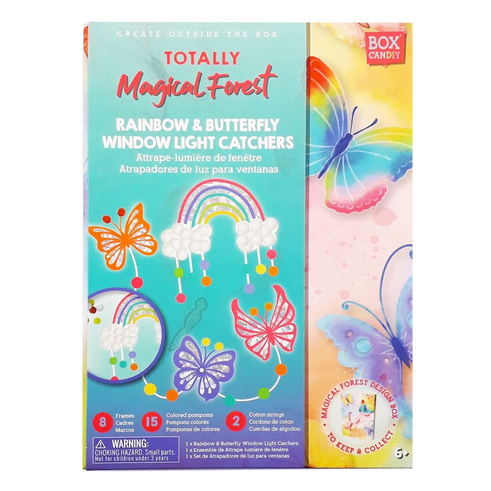 Totally Magic Forest Rainbow & Butterfly Window Light Catcher