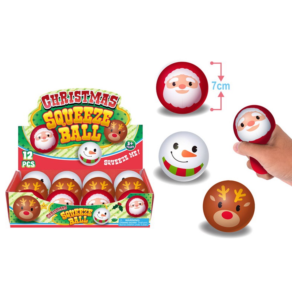 Xmas Squeeze Ball