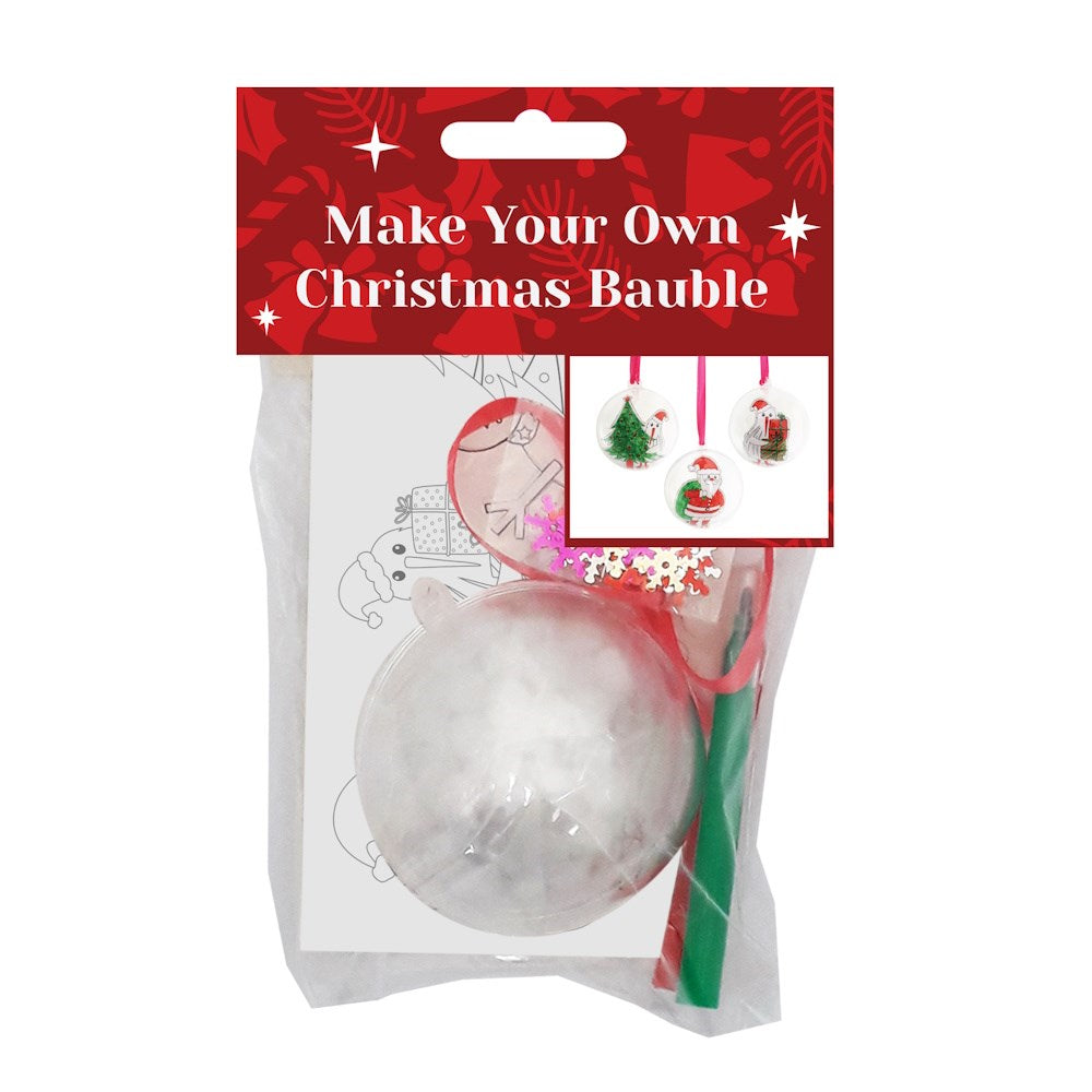 Xmas DYO Bauble Kiwi Ornament