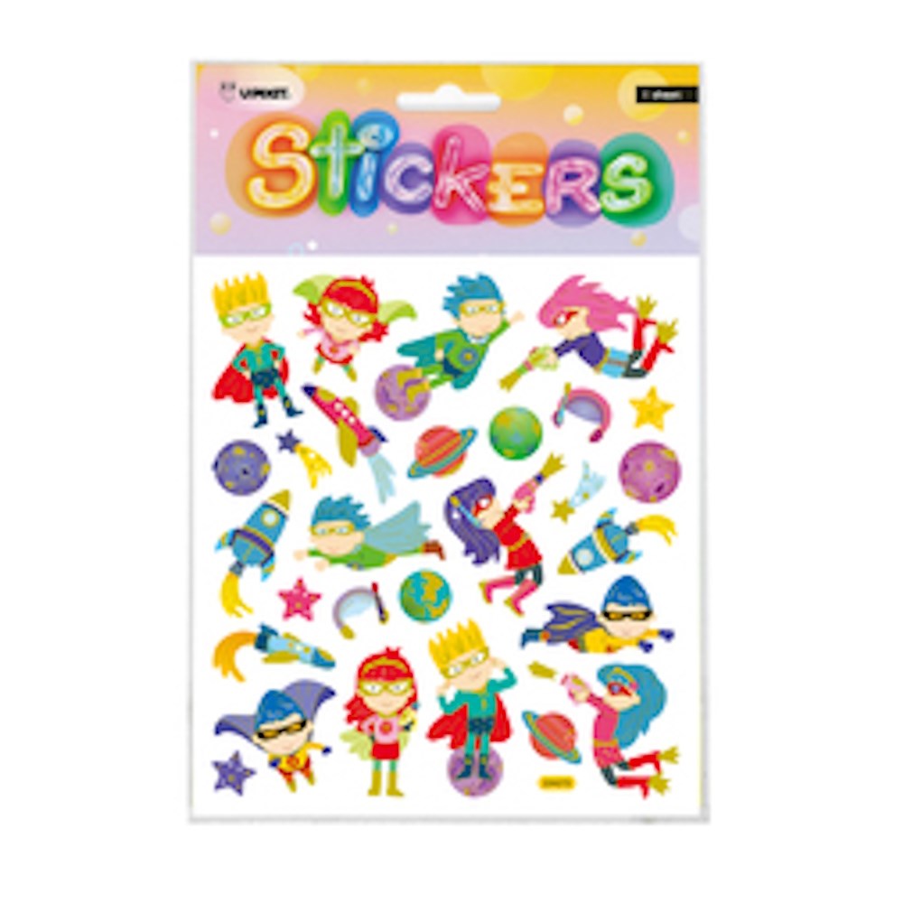 Stickers Superhero Kids