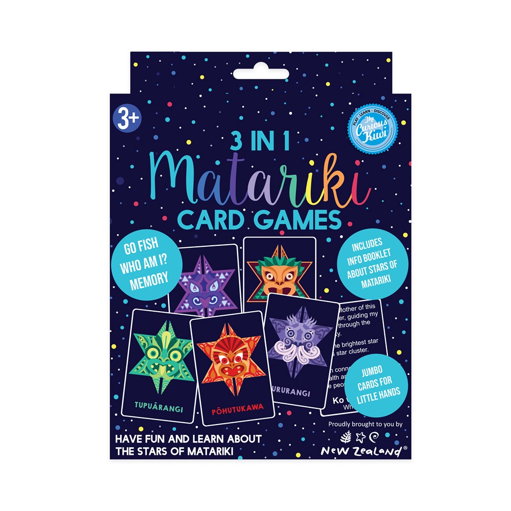 Matariki 3 in 1 Card Game