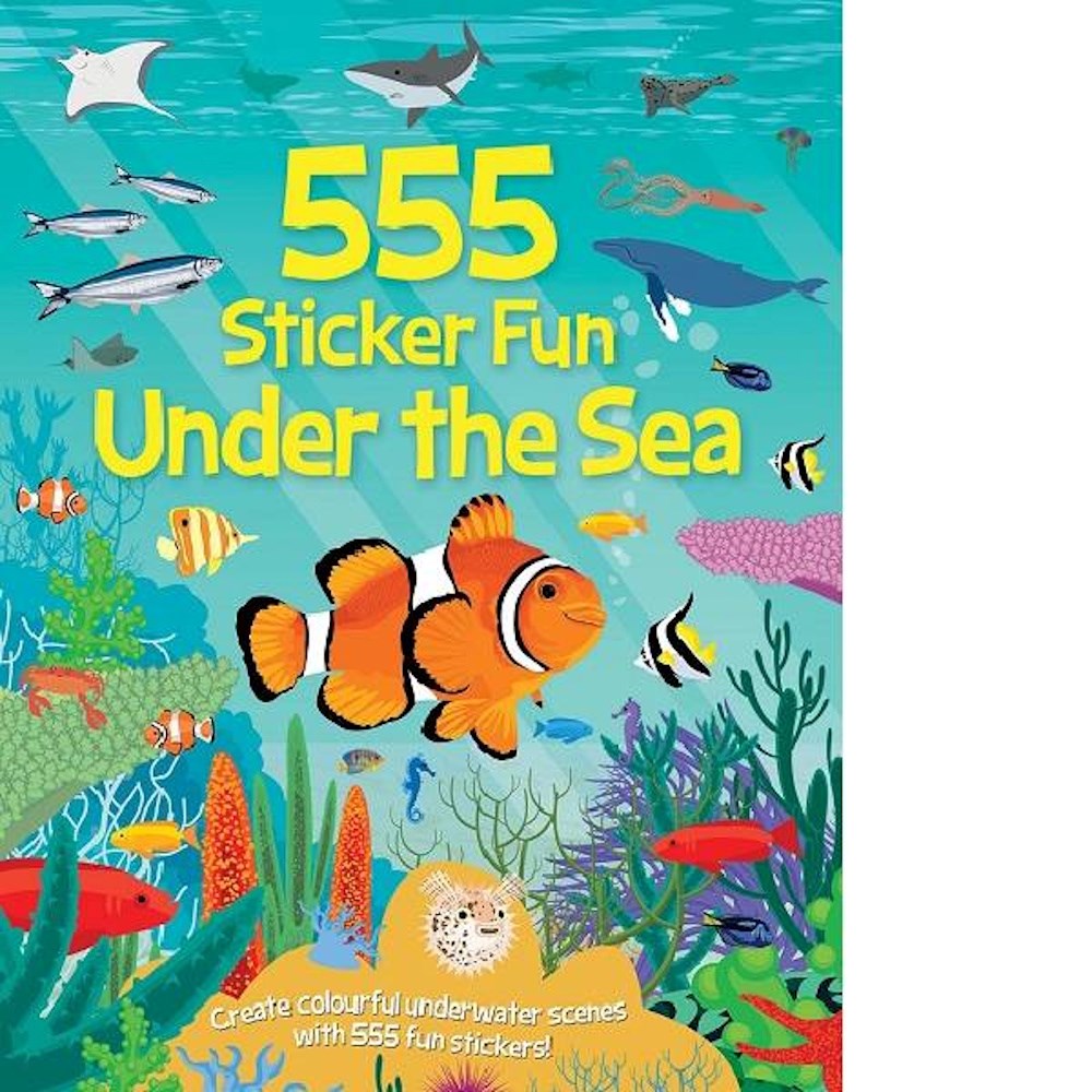 555 Sticker Fun Book Under the Sea