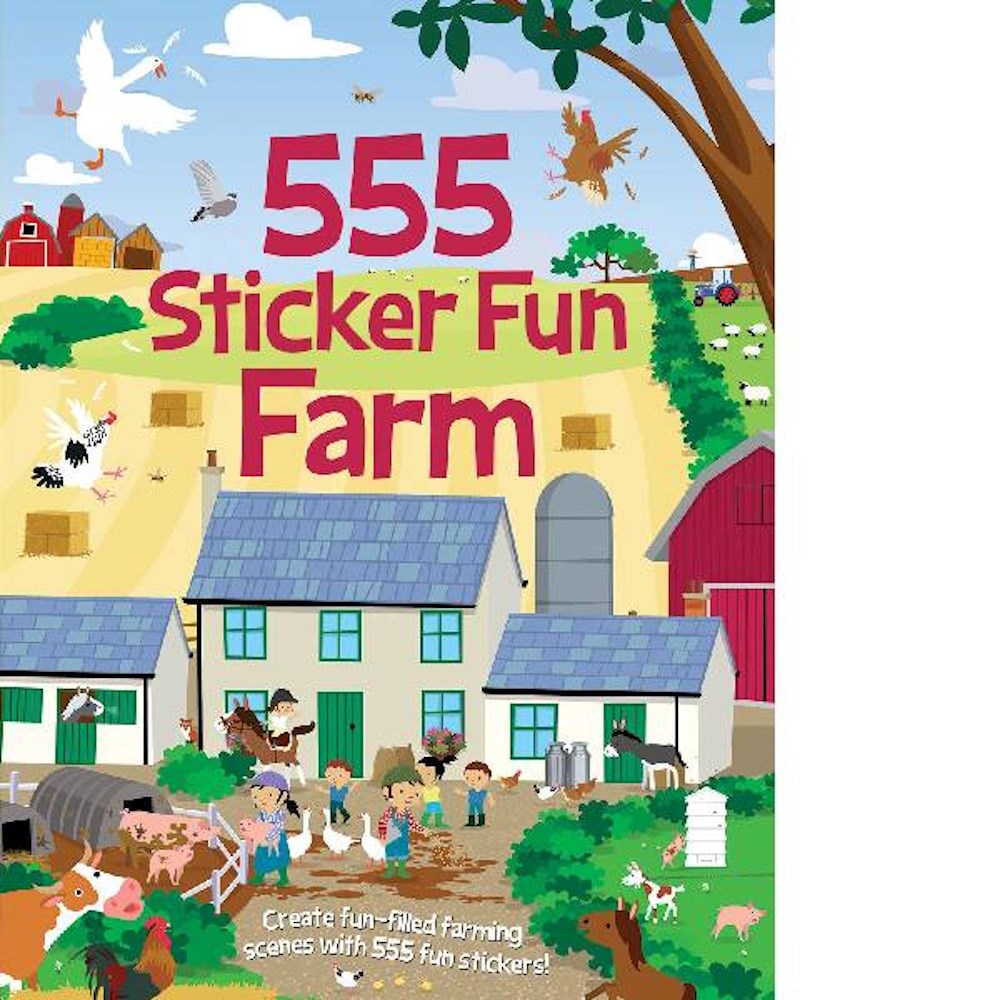 555 Sticker Fun Book Farm