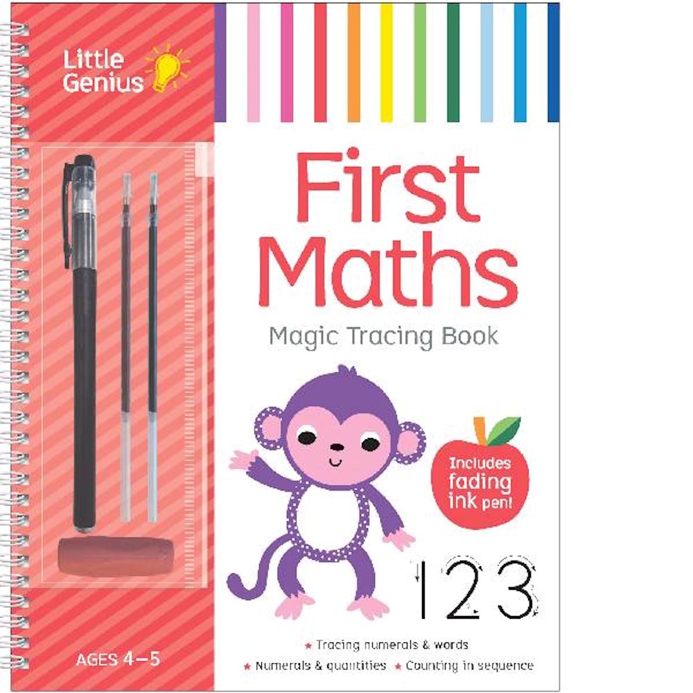 Little Genius Magic Tracing Book First Maths