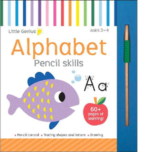 Load image into Gallery viewer, Little Genius Alphabet Pencil Skills Activity Pad
