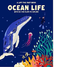 Load image into Gallery viewer, Lift the Fact Ocean Life Boardbook
