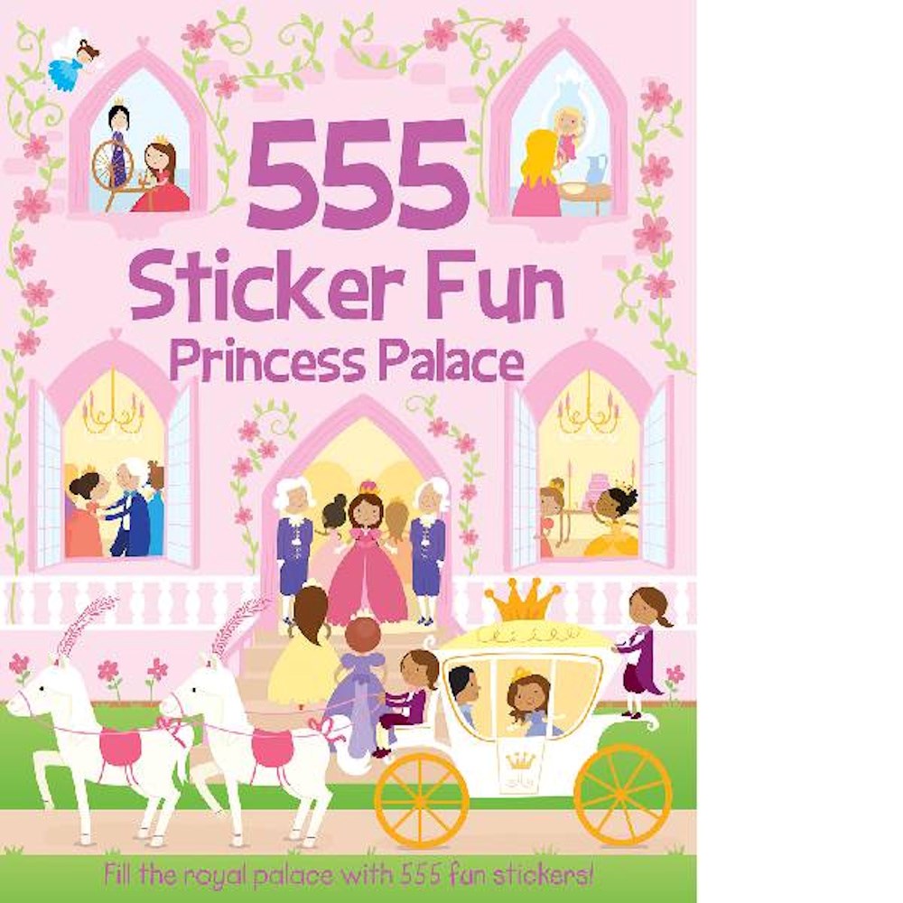 555 Sticker Fun Book Princess Palace