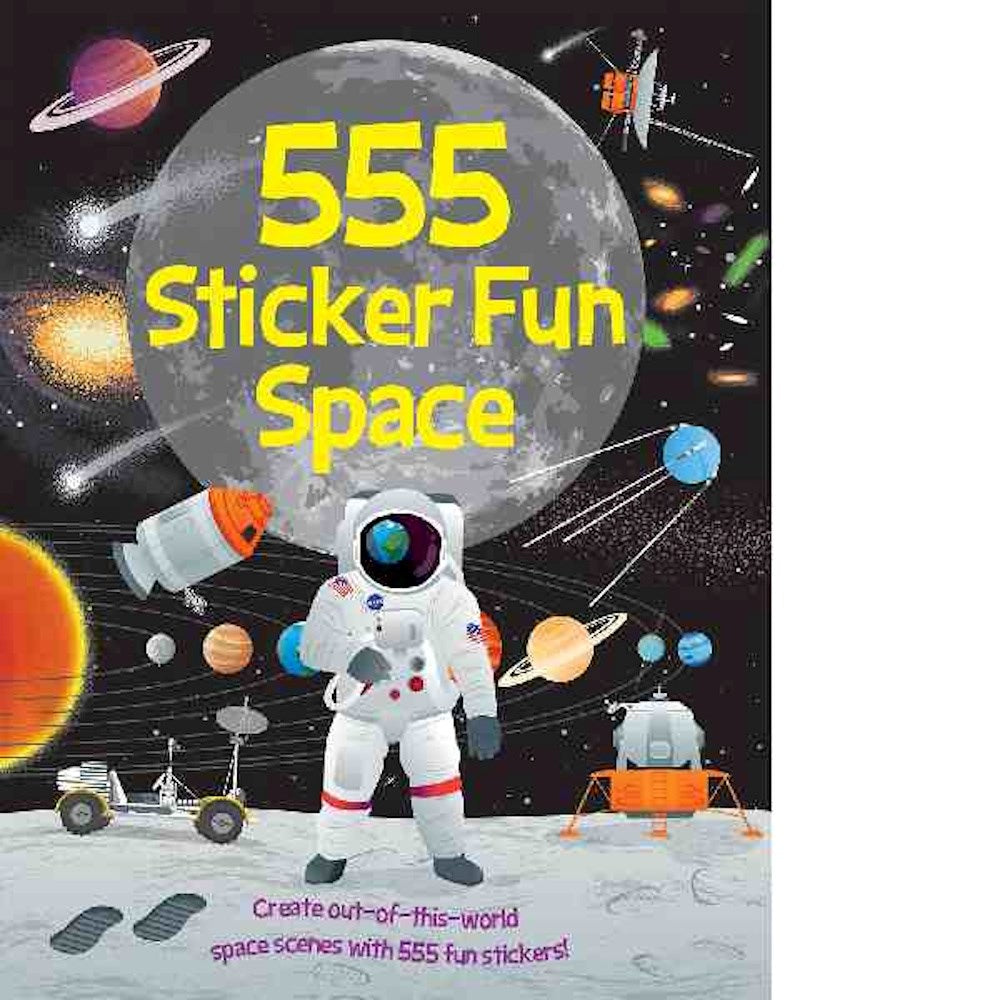 555 Sticker Fun Book Space