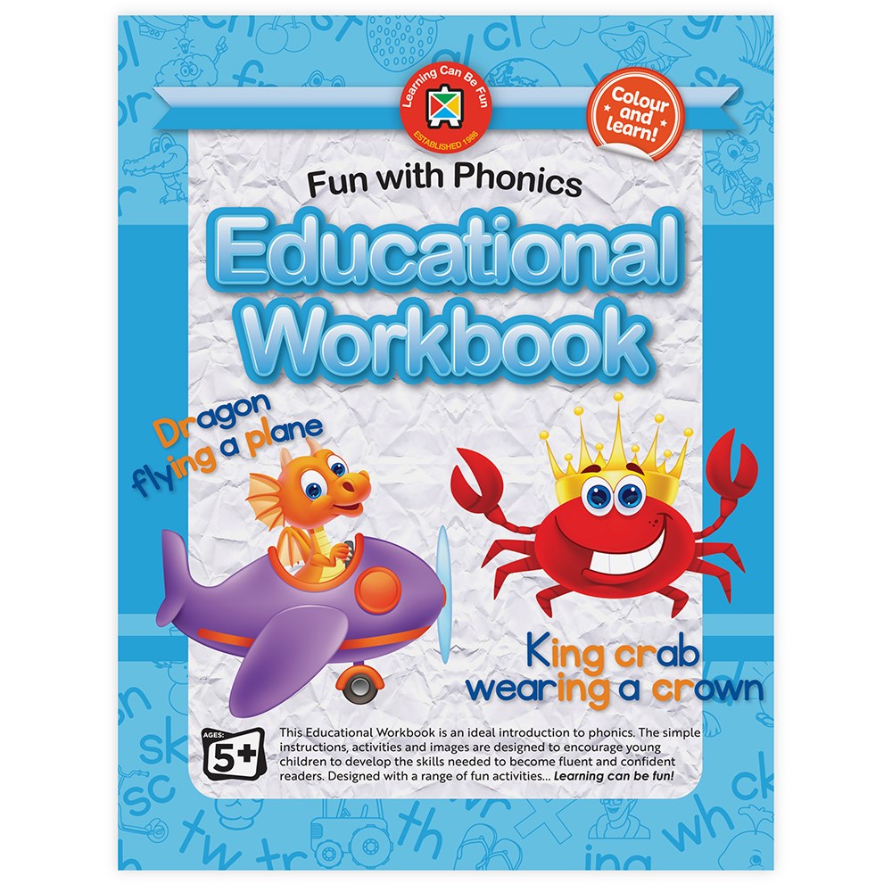 LCBF Educational Workbook Fun with Phonics