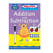 Load image into Gallery viewer, Wipe Clean Addition &amp; Subtraction
