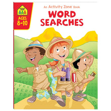 Load image into Gallery viewer, School Zone Activity Zone Word Searches - Ages 8-10
