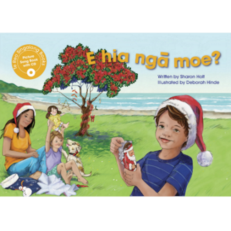 Te Reo Singalong Book - E Hia Nga Moe? - How Many Sleeps?