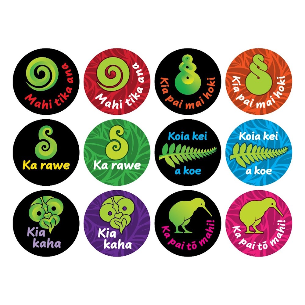 Pounamu Reward Stickers