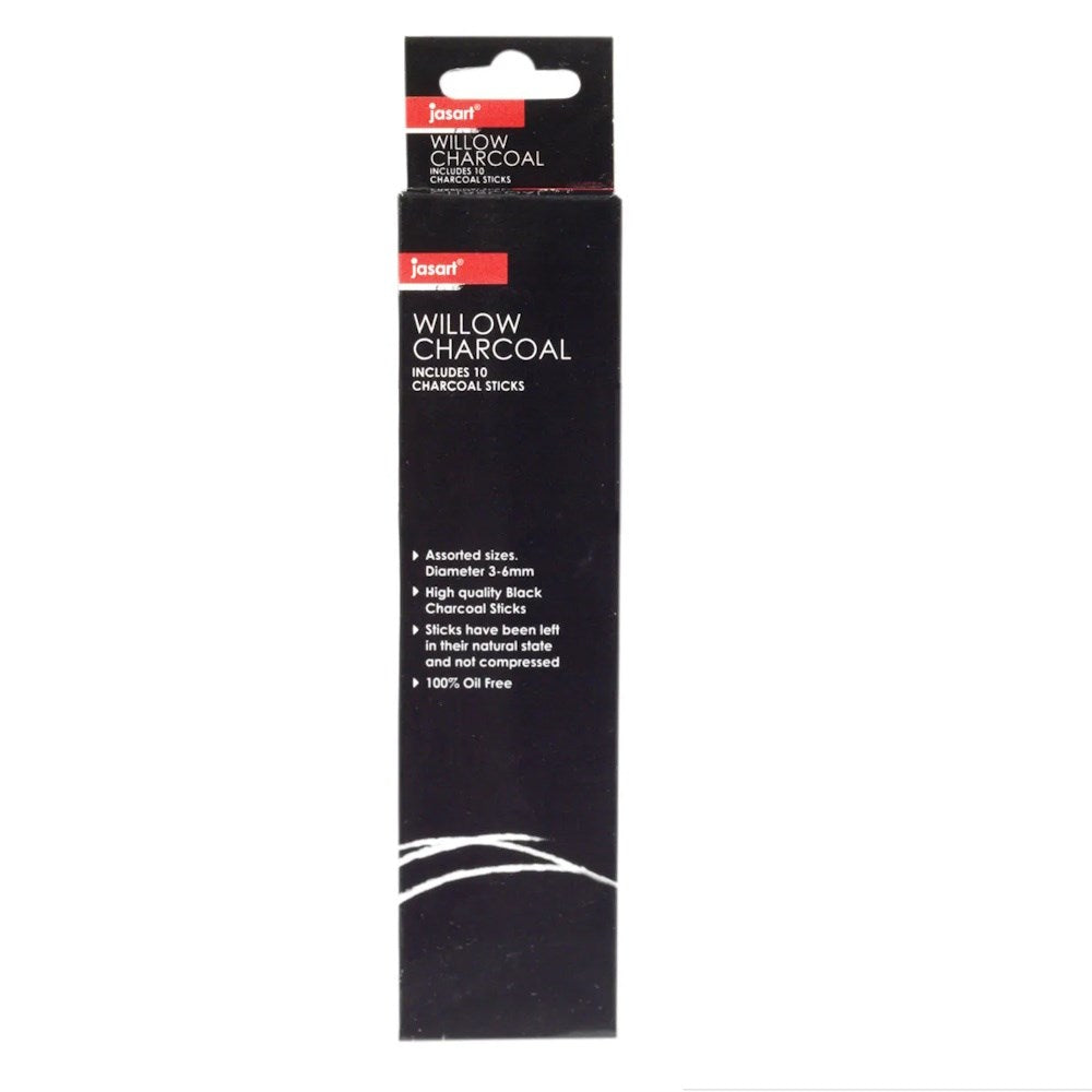 Jasart Willow Charcoal Pack 10