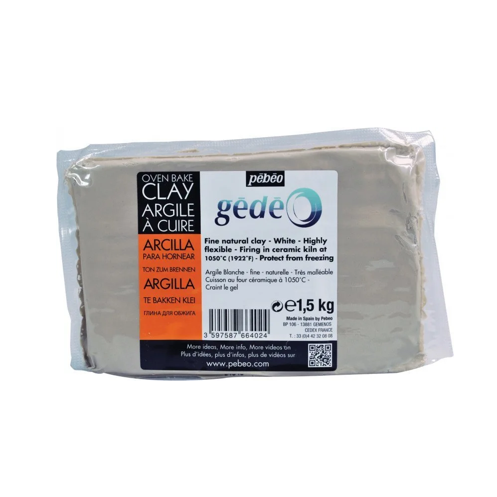 Gedeo Modelling Clay 1.5kg - White