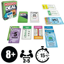 Load image into Gallery viewer, Monopoly Deal Tin
