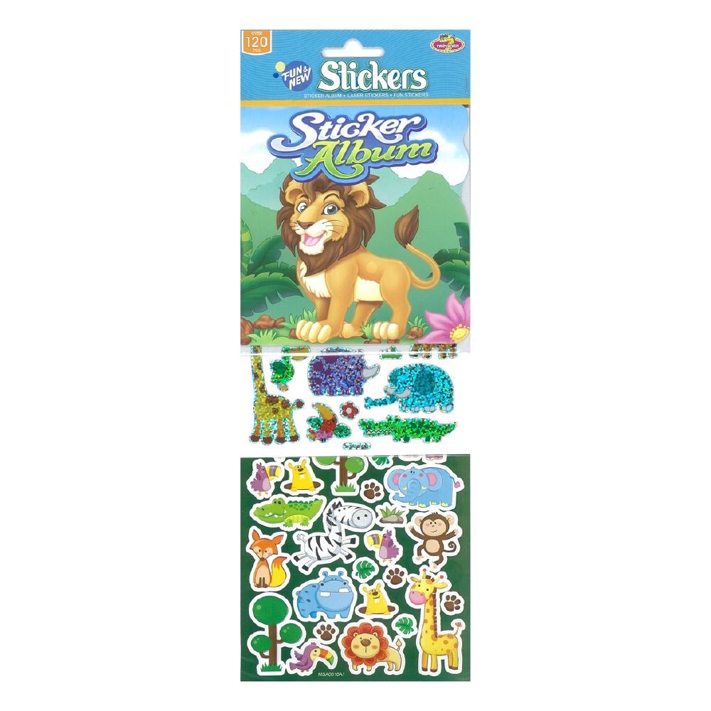 Sticker Album Wild Animals